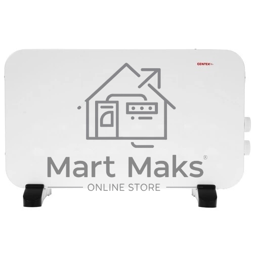 Конвектор Centek CT-6125 белый/черный, 750/1250/2000 Вт, 25 м2, механический термостат