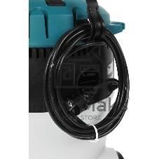 Строительный пылесос Makita VC2512L серый, 1000 Вт, уборка сухая/влажная, пылесборник мешок/контейнер, 25 л