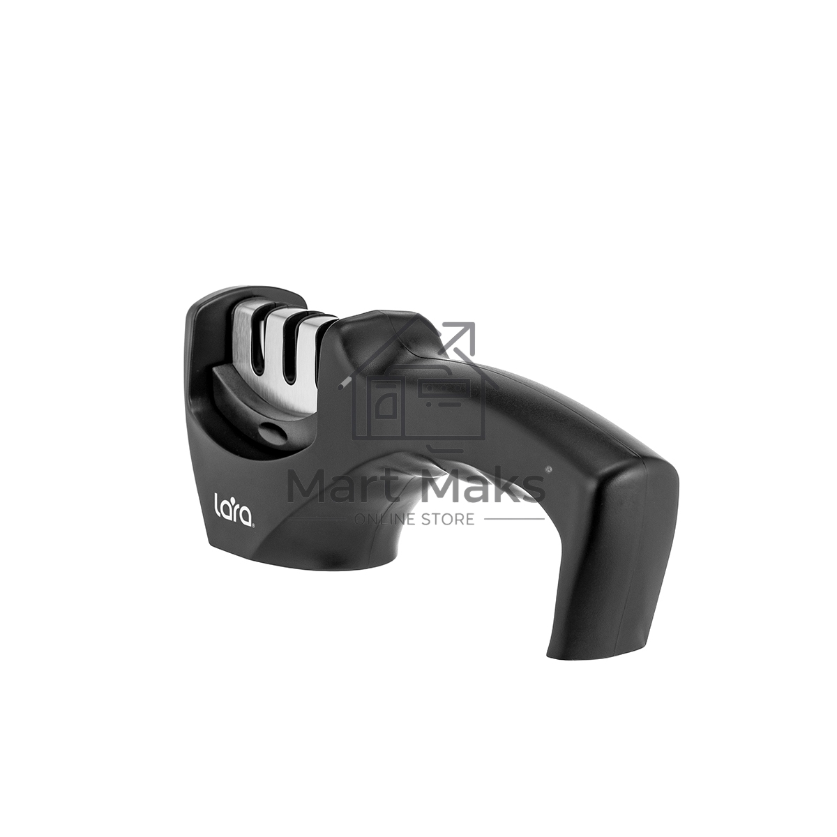 Ножеточка LARA LR05-03 съёмный блок, 3 точильных полотна, пластик ABS