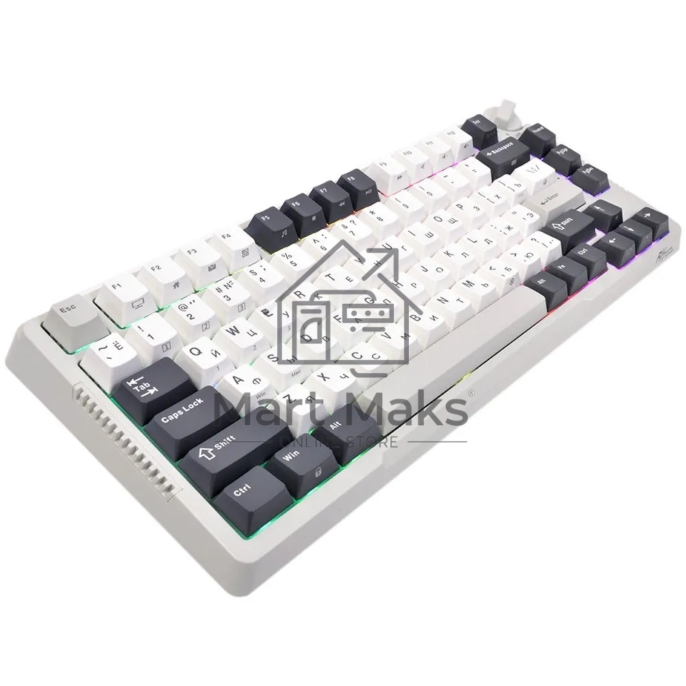 Клавиатура Royal Kludge RK-H81 Brown switch/White Night