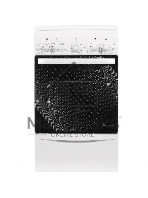 Плита газовая Gefest ПГ 5100-02 0009 белый, конфорок 4 шт, духовка 52 л, 50 см x 85 см x 58.5 см