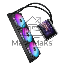 Жидкостная система охлаждения ASUS ROG RYUO IV 360 ARGB черный, алюминий/медь, 2000 об/мин, 30.7 дБ, 4 pin
