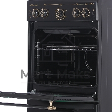 Плита газовая Gefest ПГ 5100-02 0187 черный, конфорок 4 шт, духовка 52 л, 50 см x 85 см x 58.5 см