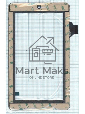 Сенсорное стекло (тачскрин) CTP-0106-R3, черное