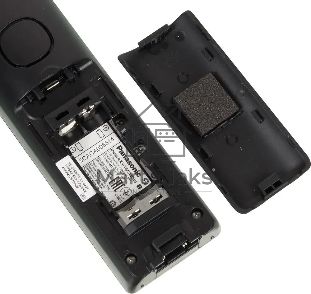 Телефон беспроводной (DECT) Panasonic KX-TGC310RU1 черный АОН