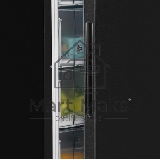 Морозилка Nordfrost DF 268 BAP, черный, 256л, 6 ящиков