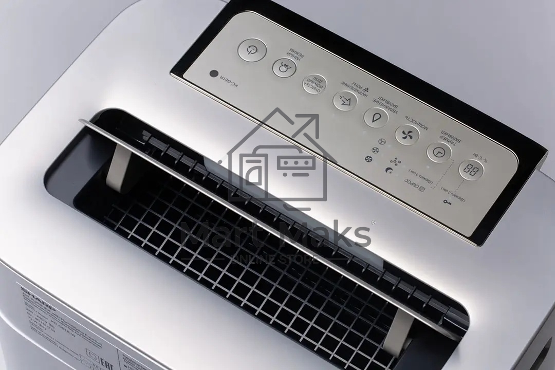 Климатический комплекс Sharp KC-G61RW белый, 50 м², 3 л, HEPA-фильтр, ионизация Plasmacluster, гигростат