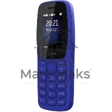 Мобильный телефон Nokia TA-1416 105 DS синий моноблок 2Sim 1.77