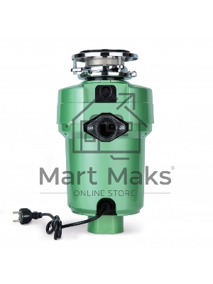 Измельчитель пищевых отходов Бирюса WD-550E2 зеленый