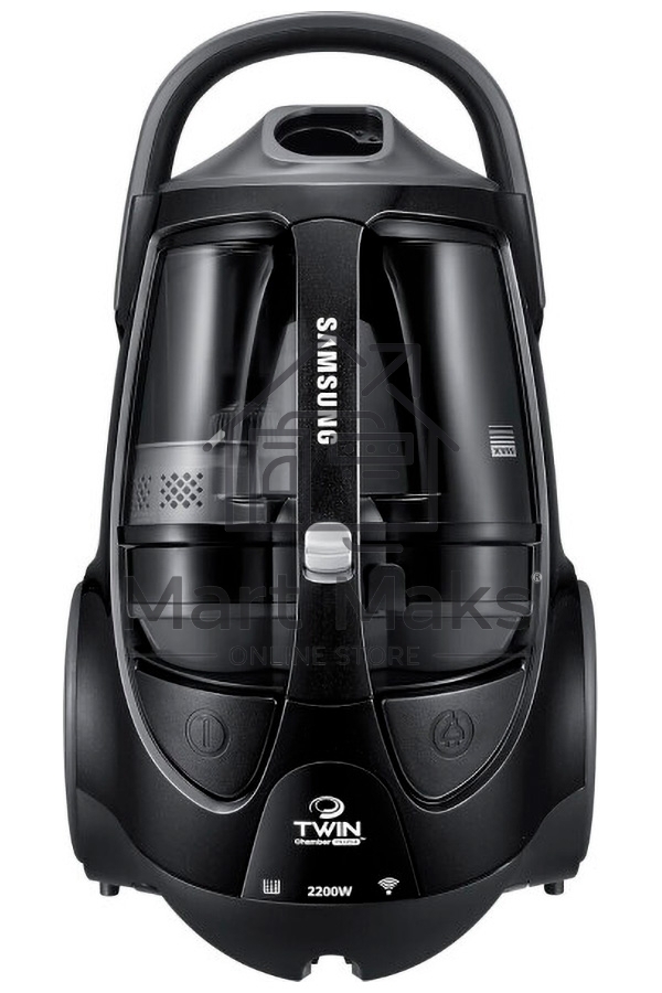 Пылесос Samsung SC8876 черный, 430/2200 Вт, уборка сухая, пылесборник контейнер, 2 л