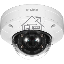 Камера видеонаблюдения IP D-Link DCS-4602EV/UPA 2.8-2.8мм цв. корп.:белый