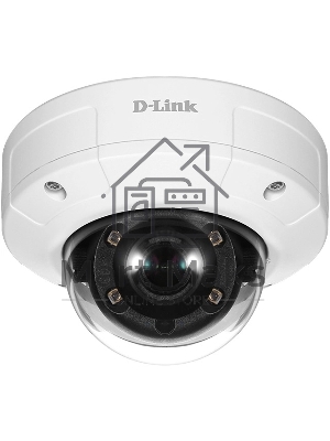 Камера видеонаблюдения IP D-Link DCS-4602EV/UPA 2.8-2.8мм цв. корп.:белый