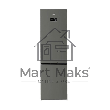 Холодильник Beko B3R0CNK402HG серый, двухкамерный, 257/100 л., морозилка снизу, No Frost
