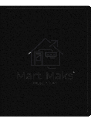 Папка на 2-х кольцах Silwerhof Eco A4, пластик, 0.5мм, черный