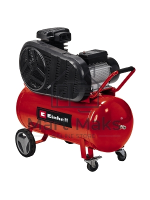 Компрессор поршневой Einhell TE-AC 400/90/10 масляный 230л/мин 90л 3000Вт красный