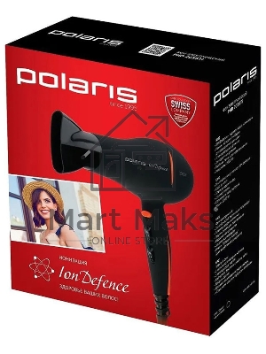 Фен Polaris PHD 2038Ti 2000Вт черный