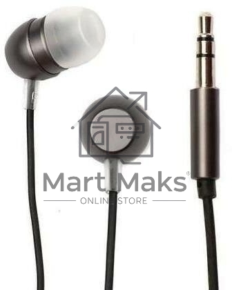 Наушники проводные Dialog EP-F57 серый, внутриканальные, Jack 3.5 мм