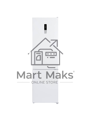 Холодильник Korting KNFC 62370 W белое двухкамерный 257/94л морозилка снизу, No Frost