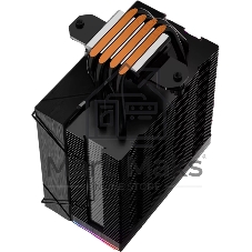 Кулер для процессора ADATA XPG MAESTRO PLUS 42SA черный, 120 мм, алюминий/медь, 800-1800 об/мин, 21.19 дБ, 4 pin PWM, ARGB, 220 Вт, высота 156 мм, ЖК-дисплей