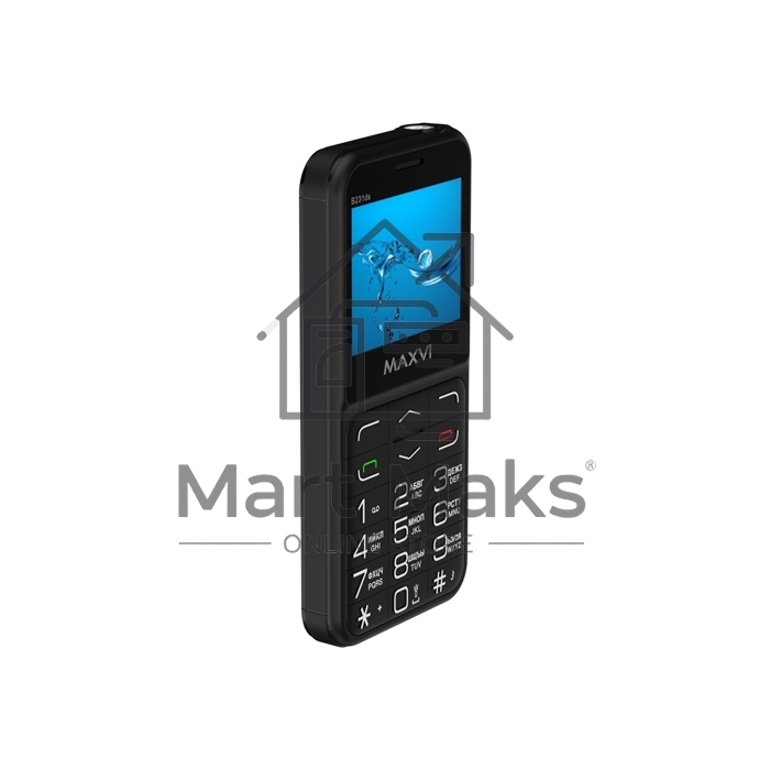Мобильный телефон Maxvi B231ds черный