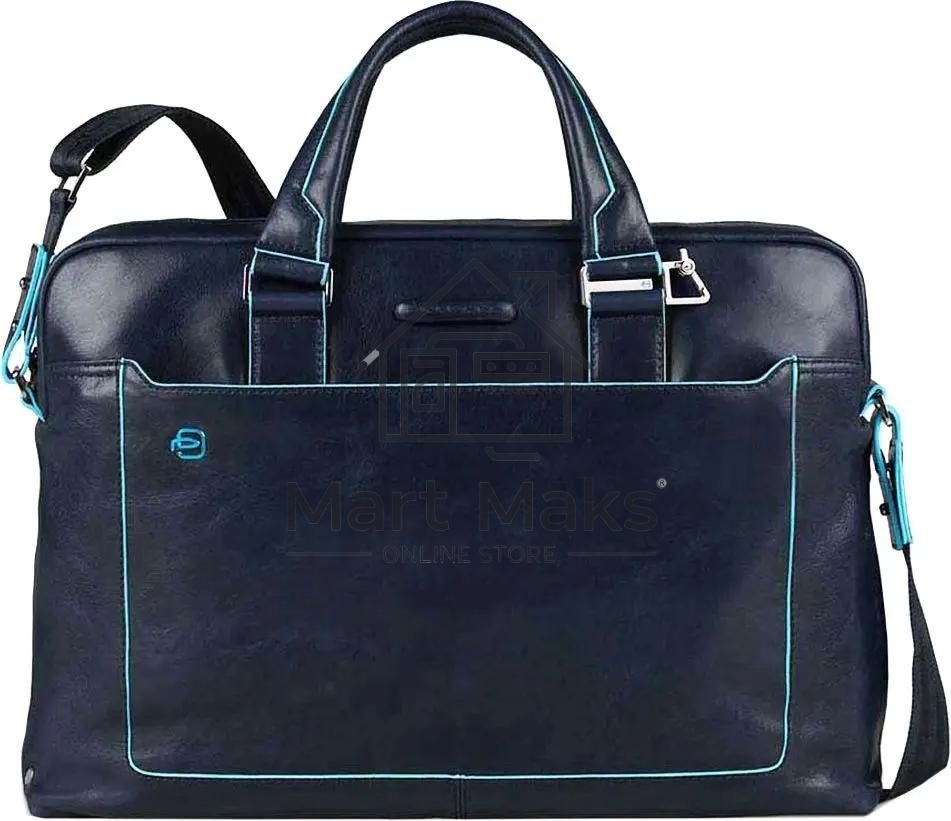 Сумка для ноутбука Piquadro Blue Square CA3335B2/BLU2 синий натур.кожа