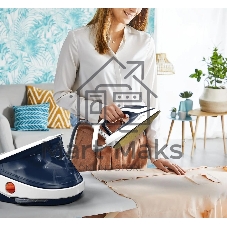 Парогенератор Tefal GV9712E0, белый / синий