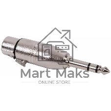 Переходник аудио FORCE CFA-015XLR (F) 3-pin на 1/4