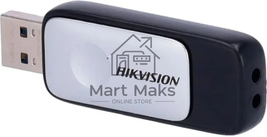 Флешка USB R/W Hikvision 64GB M210S HS-USB-M210S 64G U3 BLACK USB3.0 черный/белый