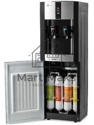 Пурифайер AEL H1s-LD напольный электронный черный/серебристый