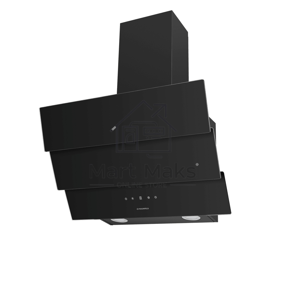 Вытяжка наклонная Maunfeld Manchester Light 60 черная, 60 см, 1000 куб. м/ч, 63 дБ