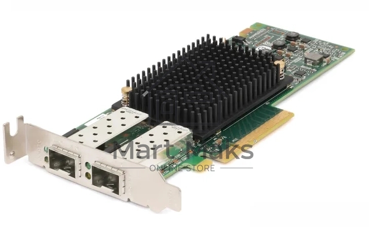 Адаптер HBA DELL Emulex LPe31002 Dual Port FC16 Fibre Channel HBA, PCIe Low Profile, Customer Kit, V2 (including FC16 trancievers x 2)
