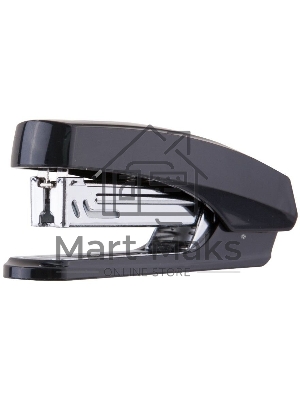 Степлер Deli E0238 N10 (12 листов) встроенный антистеплер, ассорти, 50 скоб, коробка