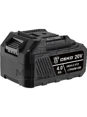 Батарея аккумуляторная Deko UNV4.0 STD 20В 4Ач Li-Ion (063-4494)
