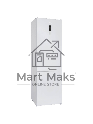 Холодильник Korting KNFC 62370 W белое двухкамерный 257/94л морозилка снизу, No Frost