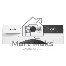 Стиральная машина Gorenje WDG2P854A3C2/C, белая, загрузка фронтальная 8 кг, 1400 об/мин, класс A