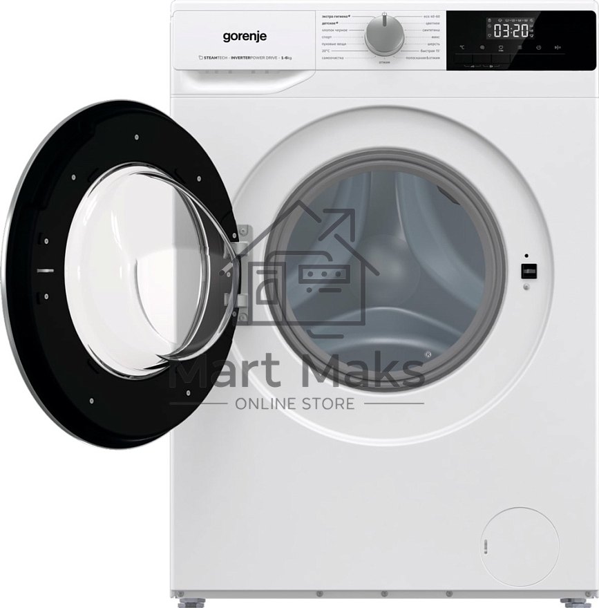 Стиральная машина Gorenje W2NHPI62SCS белый загр.фронтальная макс.: 6 кг 1200об/мин класс: А