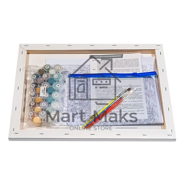 Картина по номерам БЕЛОСНЕЖКА 952-AS Красная шапочка и серый волк