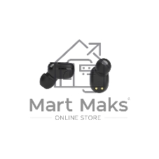 Беспроводные наушники Maxvi MHF-112BT черные TWS\LCD\Sensor\200мАч\5.3\кабель Type-C