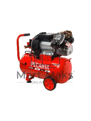 Компрессор поршневой Ресанта КП-50/400М масляный 400л/мин 50л 2500Вт красный/черный