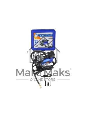 Автомобильный компрессор NOVA BRIGHT АК-45 металлический корпус, пластиковый кейс 36449