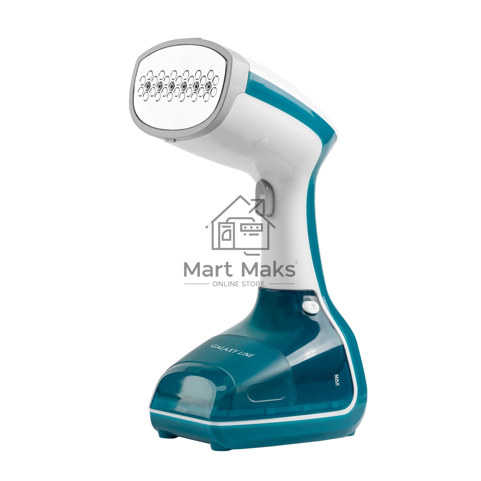 Отпариватель Galaxy Line GL 6192 зеленый/белый, 1000 Вт, 25 г/мин, 300 мл