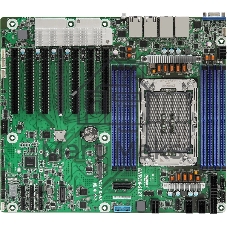 Серверная материнская плата ASRock GNRD8-2L2T, 1xE2 (LGA 4710), Intel Xeon 6700P/6500P/6700E-Series, 8xDDR5 RDIMM (до 6400 МГц), MCIO, 7xPCIe 5.0 x16, 2xM.2 22110 (PCIe), 2x1Gb LAN + 2x10Gb LAN, 2xUSB-A 5Gbps, 1xVGA, 1xRJ-45 для удалённого управления, Narrow ILM, SSI CEB