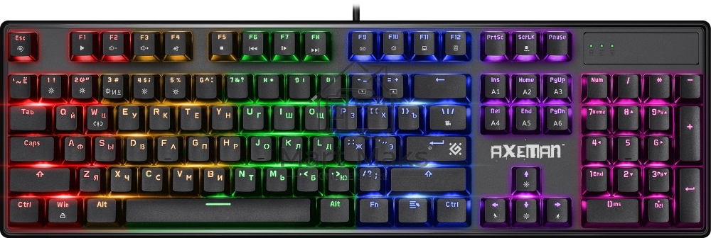 Клавиатура Defender MECHANICAL AXEMAN GK-302 RU