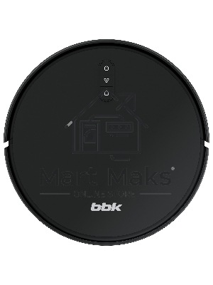 Робот-пылесос BBK BV3501 черный, 2600 мАч Li-Ion, уборка влажная/сухая, пылесборник контейнер 0.5 л