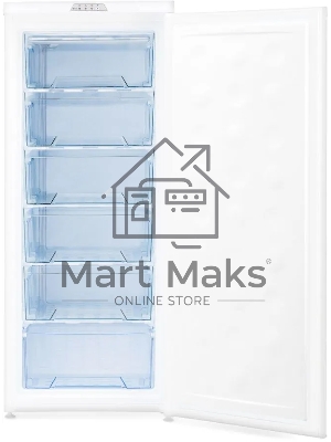 Морозильная камера SunWind SCU256 белый, 208л, 6 ящиков