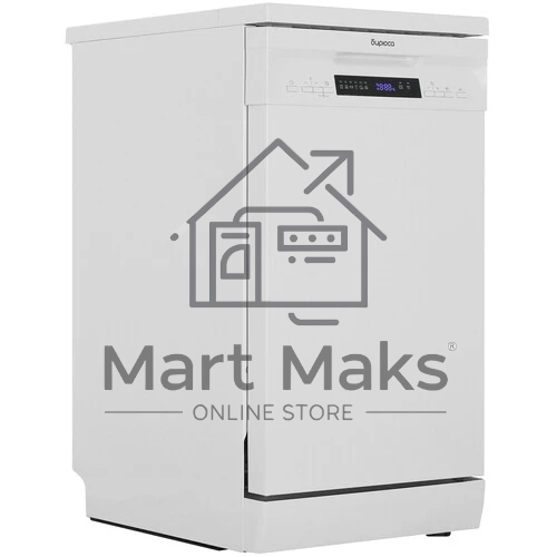 Посудомоечная машина Бирюса DWF-410/5 W, белый, 44.8 см, 10 компл., 49 дБ, класс A++