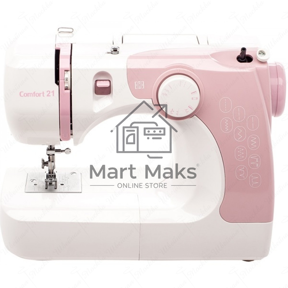 Швейная машина Brother COMFORT-21 Тип челнока вертикальный НитевдевательДисплейМаксимальная высота подъема лапки 9 мм Максимальная длина стежка 4 мм Максимальная ширина стежка 5 мм Число петель 1 Количество швейных операций 11 Выполнение петли полуавтомат