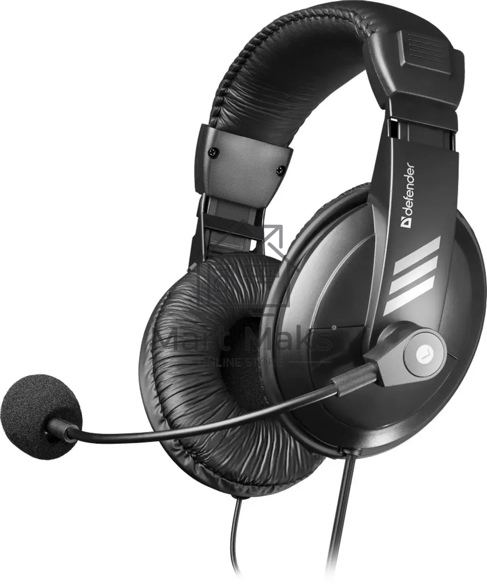 Гарнитура Defender Gryphon 750U USB, черный, 1.8м кабель