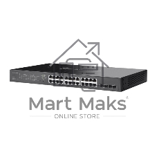 Коммутатор TP-Link SG2428LP, 24×1 Гбит/с + 4×1 Гбит/с SFP, управляемый
