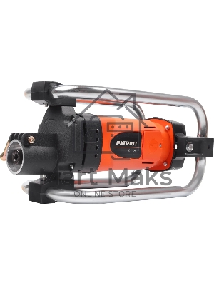 Вибратор для бетона глубинный PATRIOT CV 120, 2300Вт, 4000 виб/мин, гибкий вал 4м